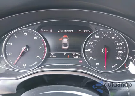 2012 Audi A6 from USA, damaged, VIN WAUBGAFC1CN004574